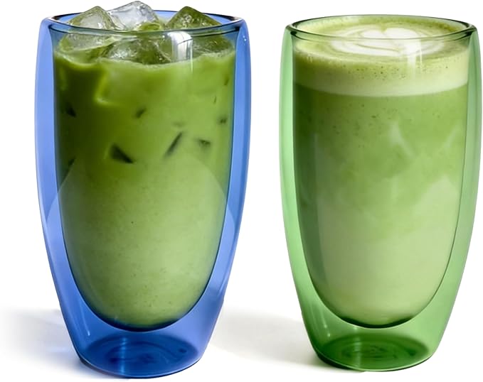 Double Walled Coffee Glass Set of 2 by ElementLabs