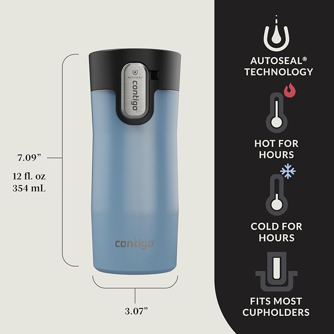 Contigo AUTOSEAL West Loop Vacuum-Insulated Stainless Steel Travel Mug - Image 2