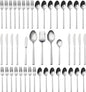 Alata Cube 45-Piece Forged Stainless Steel Flatware Set Cutlery Set, Service by Alata