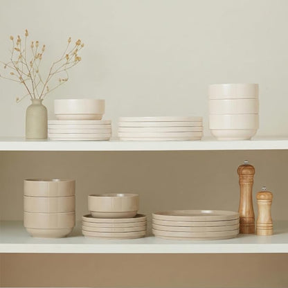 Ceramic Dinnerware Set, 12-Piece Service - Image 5