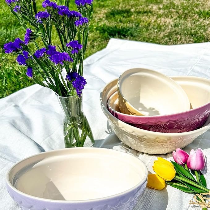 Mason Cash In The Meadow 4-Piece Mixing Bowl Set - Image 3