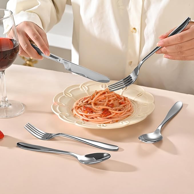 20-Piece Silverware Set, Flatware Set - Image 6
