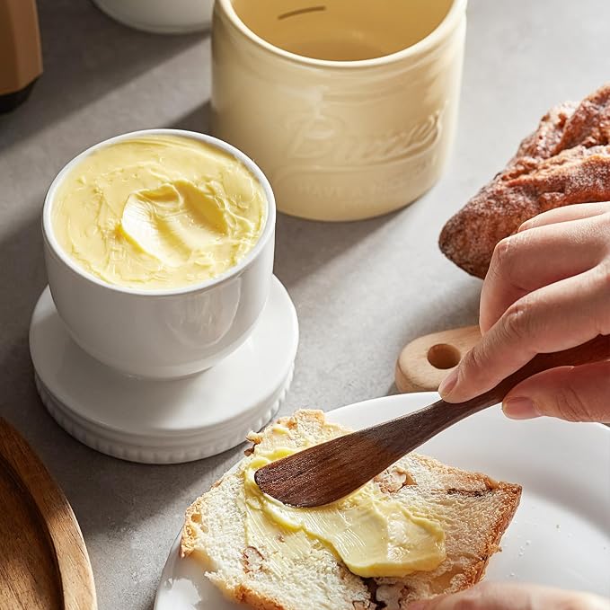 DOWAN Butter Dish, French Butter Crock - Image 7