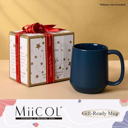Miicol Ceramic Coffee Mug, 16 oz Large Coffee Cup, Tea Mug - Image 9