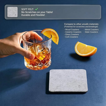 A&A Wonders Premium Felt Coasters - Image 4