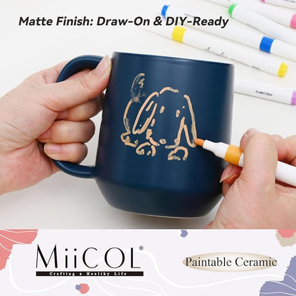 Miicol Ceramic Coffee Mug, 16 oz Large Coffee Cup, Tea Mug - Image 8
