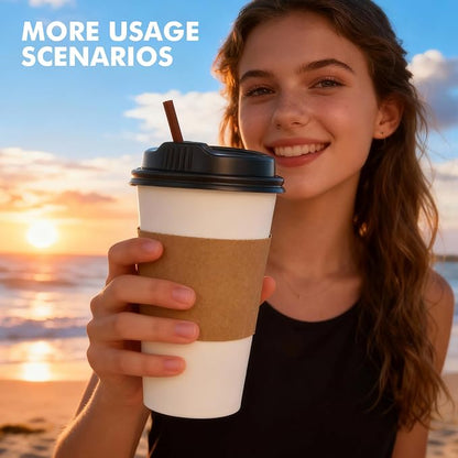 RACETOP 16 oz Paper Coffee Cups - Image 7