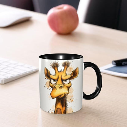 Yrebyou Giraffe Coffee Mug 11oz Ceramic Cup - Image 7
