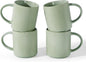 famiware Coffee Mug Set for 4, Star 16 oz Catering Mugs Cup Set by Famiware