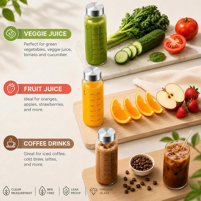 Luxfuel Clear Glass Bottles - Image 8