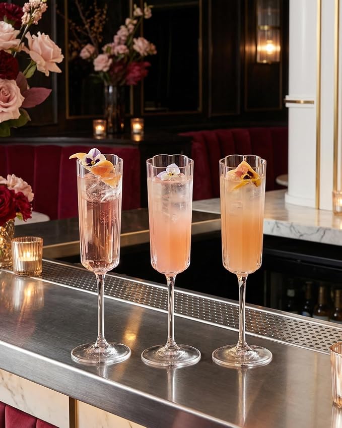 Ciaell 24 Pack Plastic Champagne Flutes - Image 8