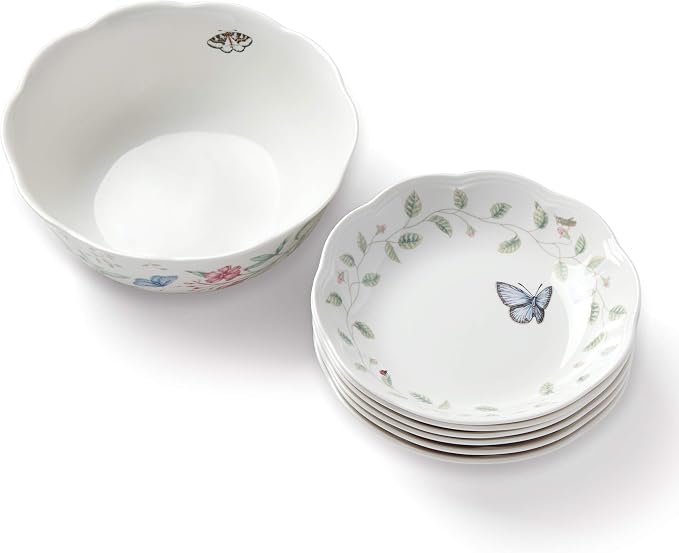 Lenox 6437719 Butterfly Meadow 7-Piece Bowl Set - Image 11