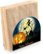 Napkin Holder Halloween Witch Pumpkin Crystal Clear Acrylic Napkin Holders, Paper Napkin Holder Dining Table Dispenser for Kitchen Restaurant Home Decor Bar Accessories