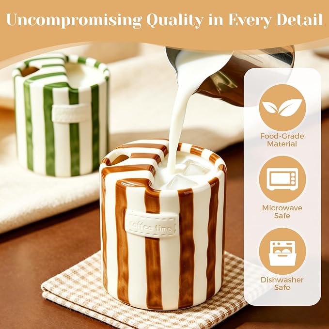 Ceramic Coffee Mug Novelty Ceramic Travel Mug Cute Espresso Cups To Go - Image 4