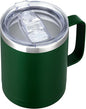 MEWAY 12oz Coffee Mug With Handle and Sliding Lid, Stainless Steel Travel by MEWAY