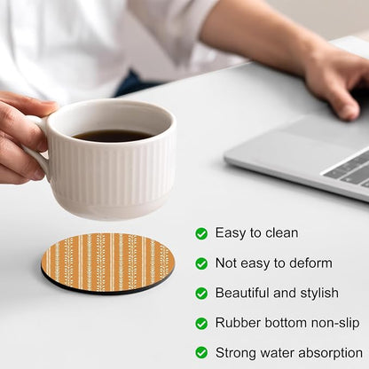 Bohemia Coasters Set of 2, Absorbent Coasters - Image 4