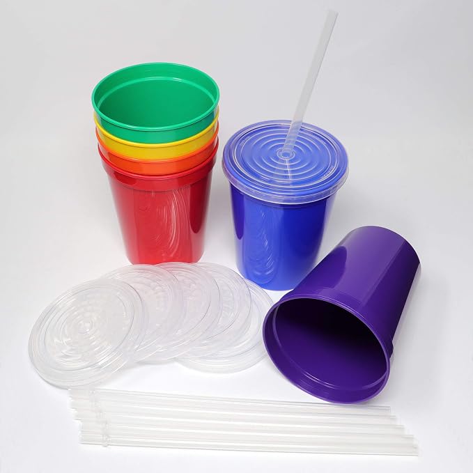 Rolling Sands 16 Oz. Reusable Plastic Stadium Cups - Image 4