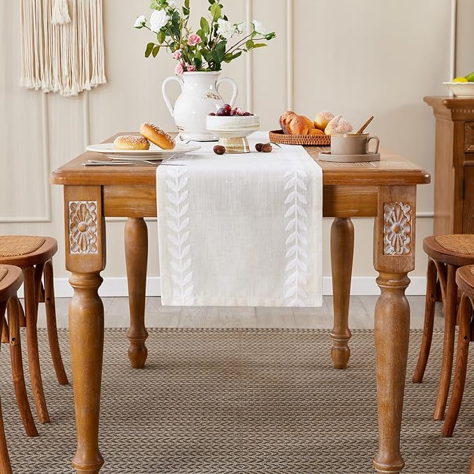 Wracra Embroidered Table Runner - Image 2