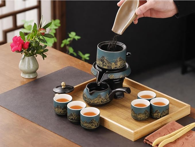 Chinese Tea Set, Gongfu Tea Set, Automatic Tea Set - Image 6