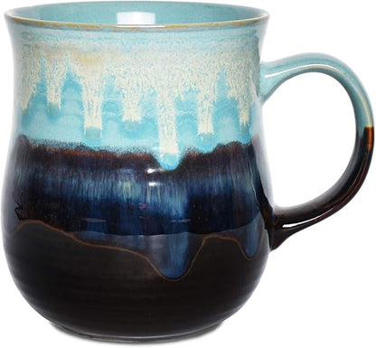 Bosmarlin Large Ceramic Coffee Mug, Big Tea Cup by Bosmarlin
