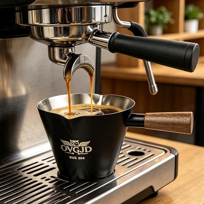 4Oz Espresso Shot Cups, Stainless Steel Espresso Cups, Espresso Measuring Cup | by Unknown