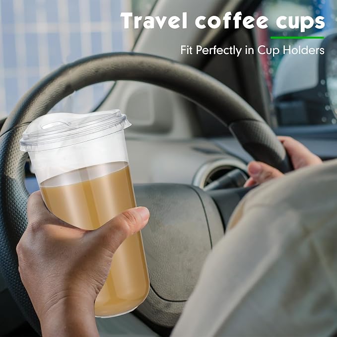 Baderke Clear Plastic Cups - Image 5