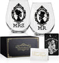 Perfectinsoy Skull Wine Glass 2 Piece by Perfectinsoy