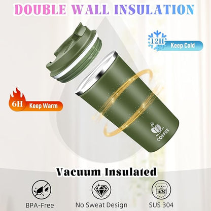 17oz Insulated Travel Coffee Mug - Image 5