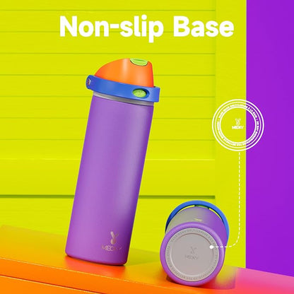 24 oz Insulated Water Bottle for Women: Meoky Stainless Steel Metal Water Bottle - Image 8
