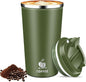 17oz Insulated Travel Coffee Mug by Hwawhin