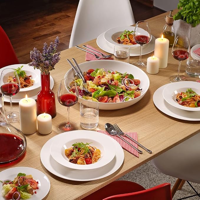 Villeroy & Boch For Me Round Vegetable Bowl, 15 in, Premium Porcelain, - Image 5