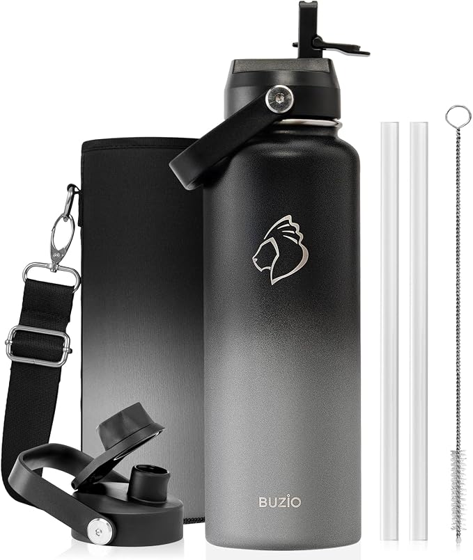 BUZIO Triple Wall Vacuum Water Bottle by BUZIO