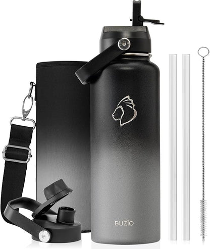 BUZIO Triple Wall Vacuum Water Bottle by BUZIO