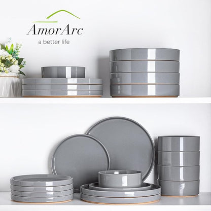 AmorArc Stoneware Dinnerware Sets - Image 7
