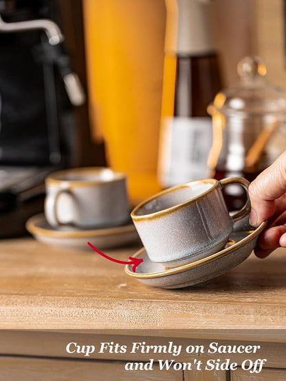 Gomakren 2.5oz Stackable Espresso Cups Set of 4 - Image 7