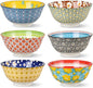 Porcelain Soup Cereal Bowls Set by Batitie