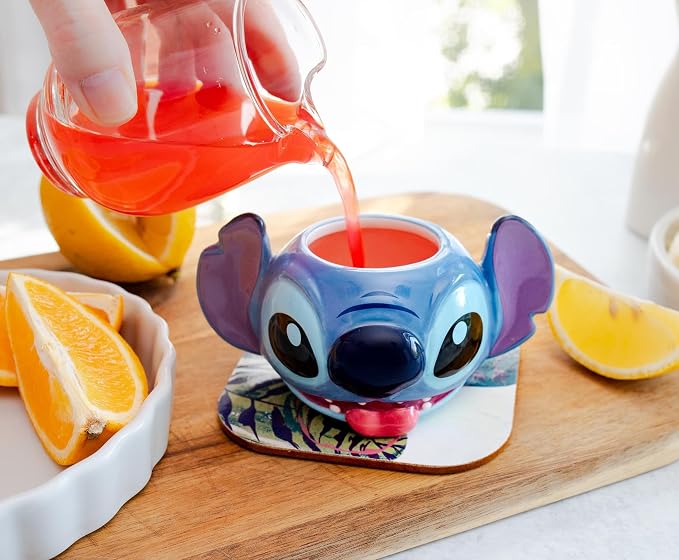 Disney Stitch 2oz Sculpted Ceramic Mini Cup/Shot Glass - Image 8