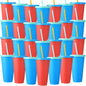 Honeydak 30 Pack Tumbler with Straw and Lid Bulk Cups by Honeydak