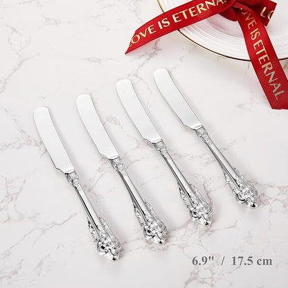 Gorgeous 4-Piece 6.9-Inch 18/10 Stainless Steel Butter Spreader Set | Butter - Image 2