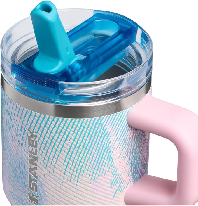 STANLEY Quencher ProTour Flipstraw Tumbler, 20 oz, Sea Glass Plume | Built-In - Image 3