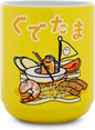 Silver Buffalo Sanrio Gudetama Sailing On Ramen Asian-Style Ceramic Tea Cup | by SilverBuffalo