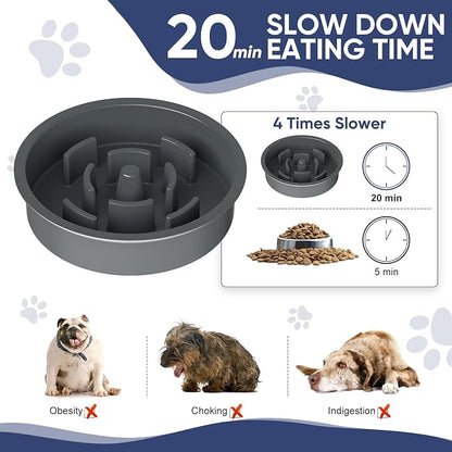 XIAZ Elevated Dog Bowls Large Breed Raised Dogs Bowl Stand Large/Medium Sized - Image 4