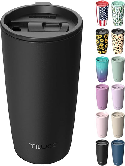 TILUCK 20 oz Insulated Coffee Tumbler by TILUCKBringsGoodLuck
