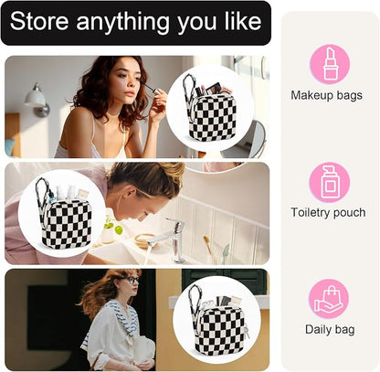 Corduroy Period Pouch for Women, Cute Sanitary Pad Pouch - Image 4