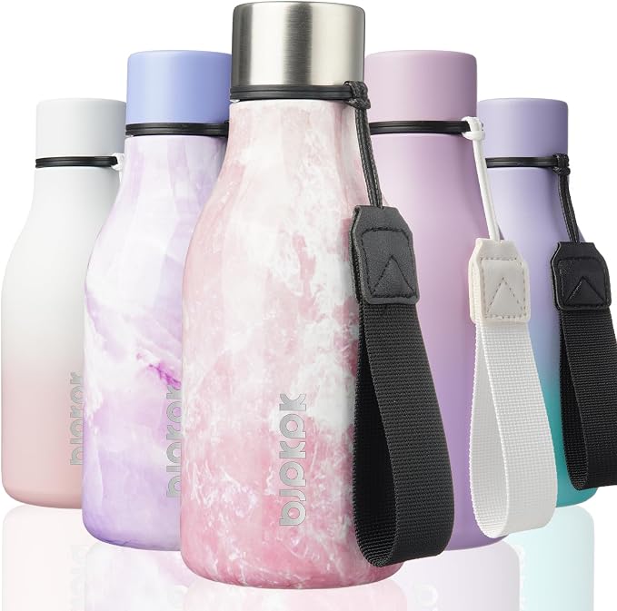 BJPKPK 12oz Insulated Water Bottle, Stainless Steel Bottle by BJPKPK
