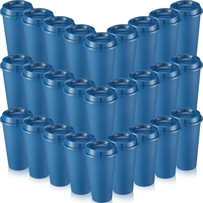 Honeydak 45 Pack 16 oz Reusable Coffee Cups by Honeydak