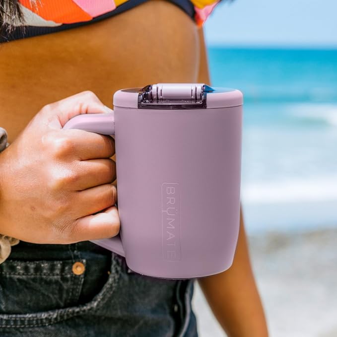 BrüMate Müv - 15oz 100% Leak Proof Insulated Coffee Mug - Stainless Steel - Image 5