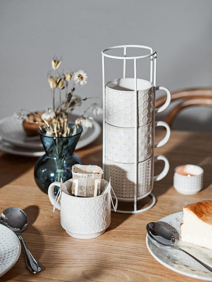LE TAUCI Stackable Coffee Mugs Set - Image 3