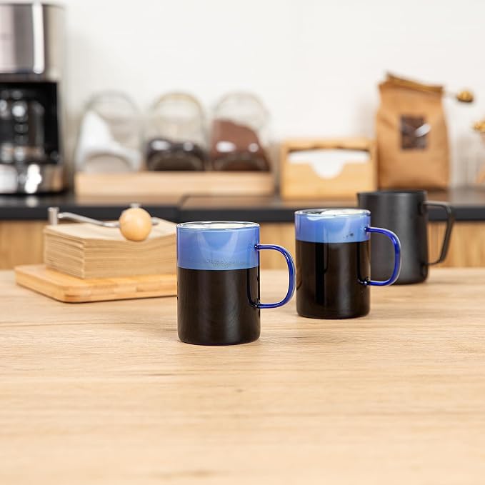 Restaurantware Glass Coffee Mug 12 Count 7 Oz Borosilicate Tea Cup - Image 3