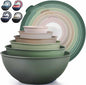 Zulay Kitchen 12 Piece Plastic Mixing Bowls by ZulayKitchen